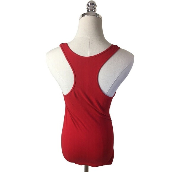 Nikibiki Red Tank Top One Size Fits Most Small Medium Large Athletic Shirt - Picture 3 of 4